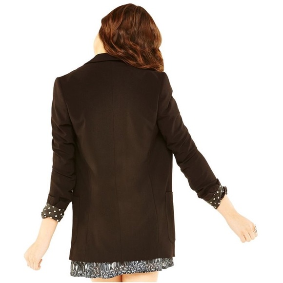 AEROPOSTALE Bethany Mota Black Oversized Pocket Blazer - Picture 5 of 5